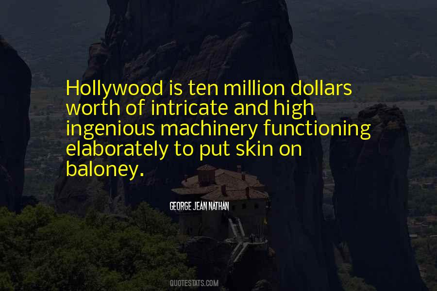 Quotes About The Hollywood Ten #1536942