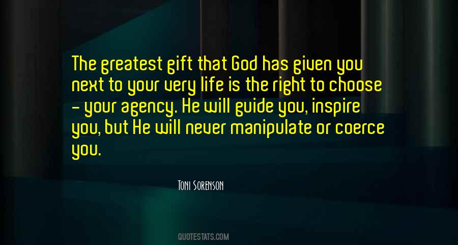 The Greatest Gift Quotes #1054050