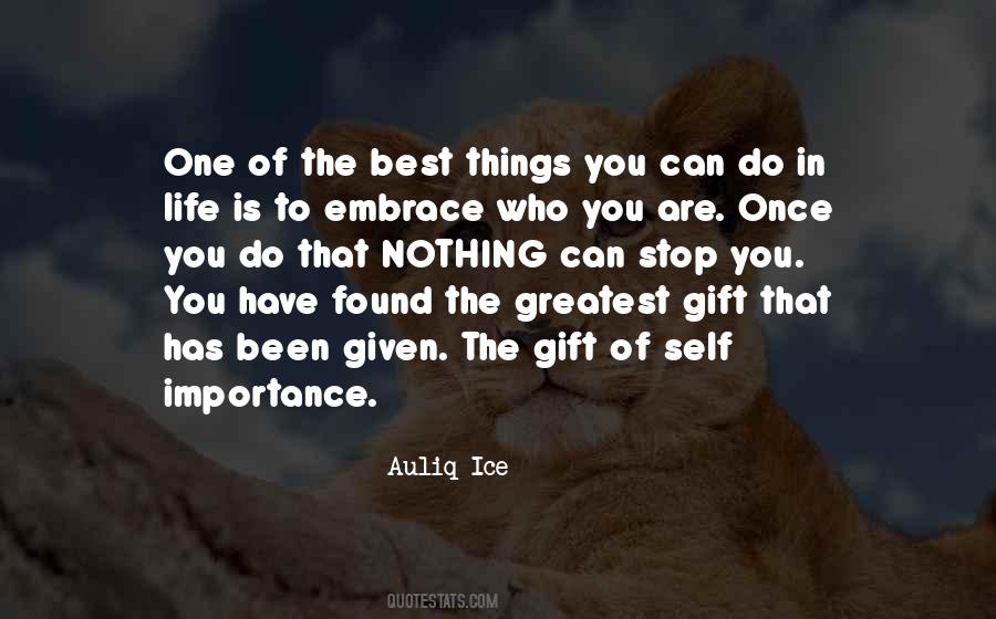 The Greatest Gift Quotes #1509583