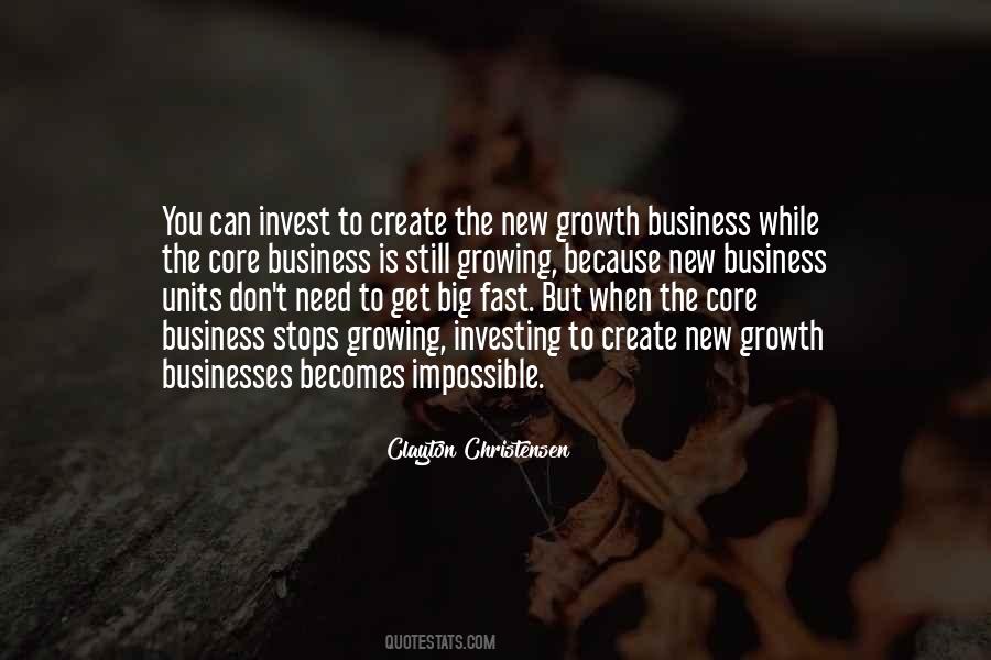 Quotes About New Business #1409342