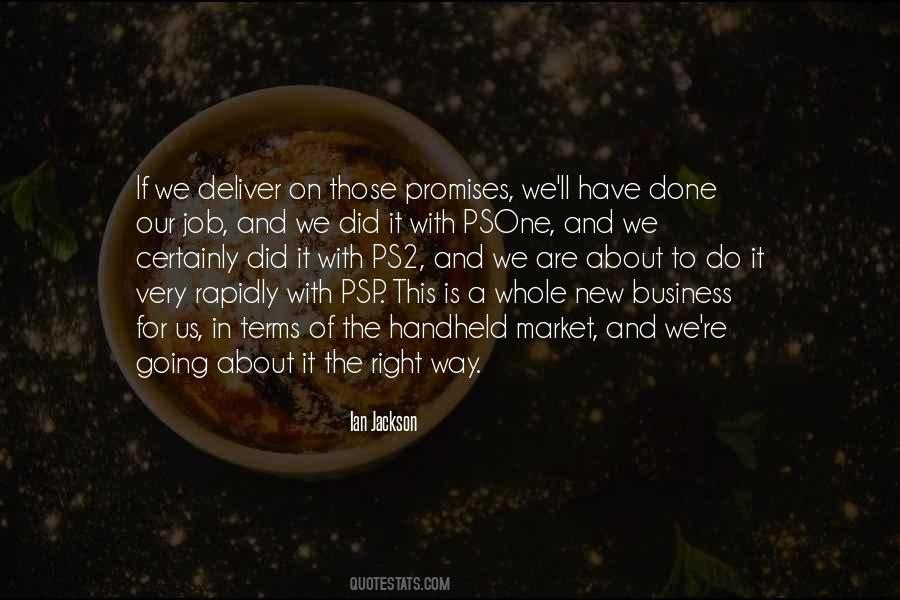 Quotes About New Business #729456