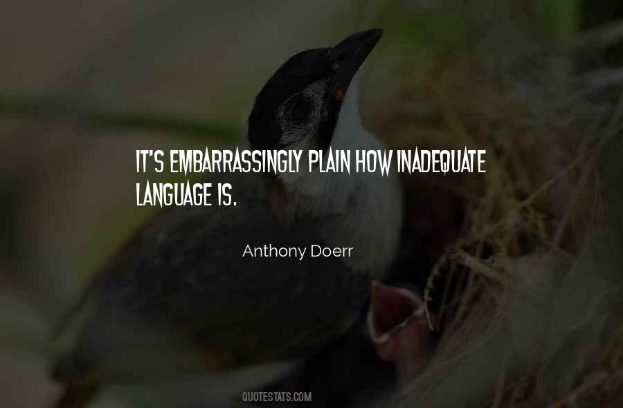 Quotes About Plain Language #889315