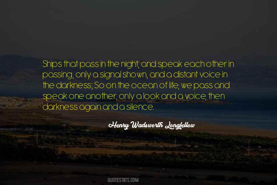 Quotes About The Darkness Of Night #425841