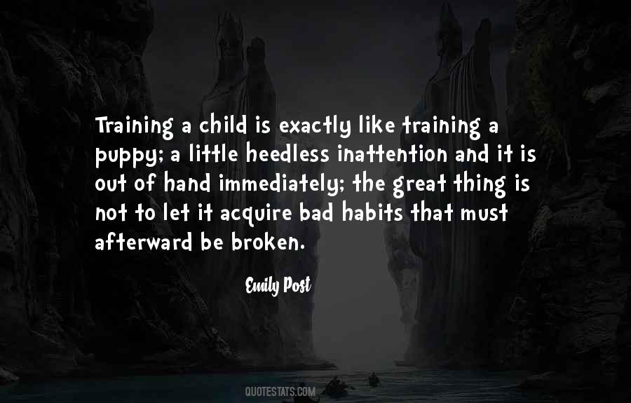 Quotes About Training A Child #1065327