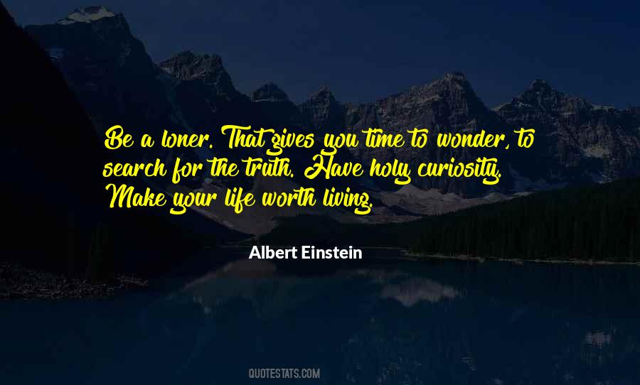 Quotes About Curiosity Einstein #529507