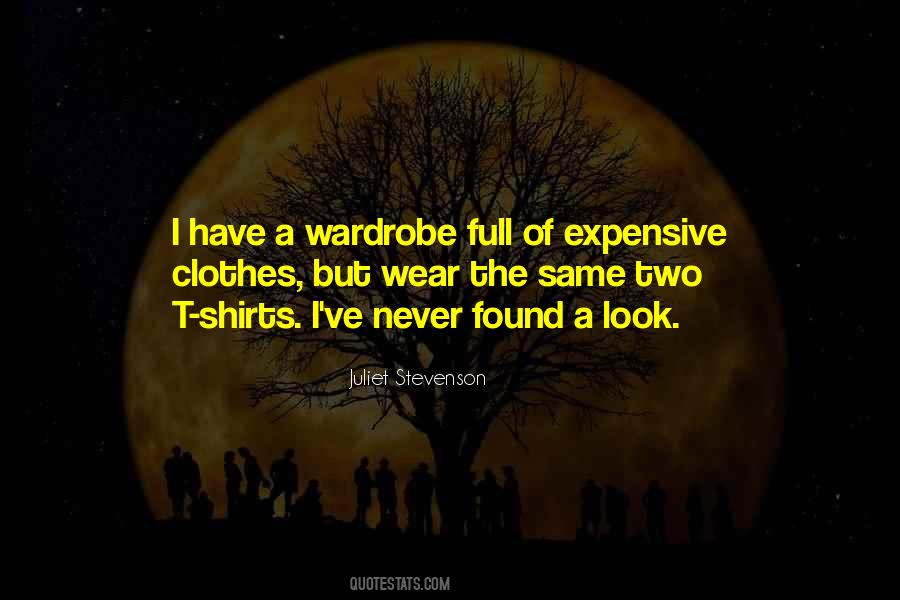 Quotes About Wardrobe #1156449