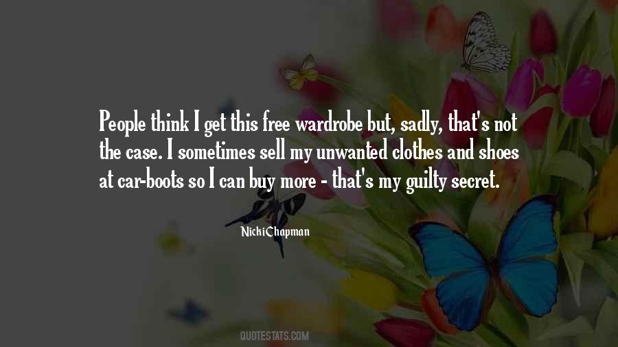 Quotes About Wardrobe #1172578