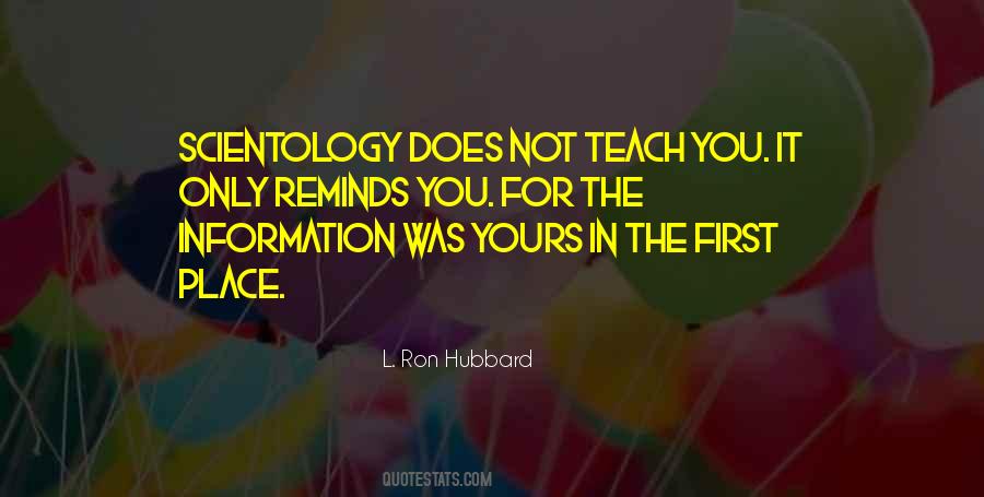 Quotes About Scientology #1336005