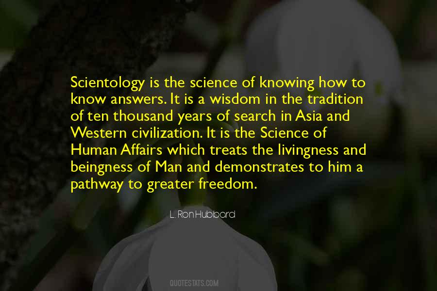 Quotes About Scientology #157563