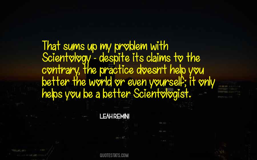 Quotes About Scientology #390985