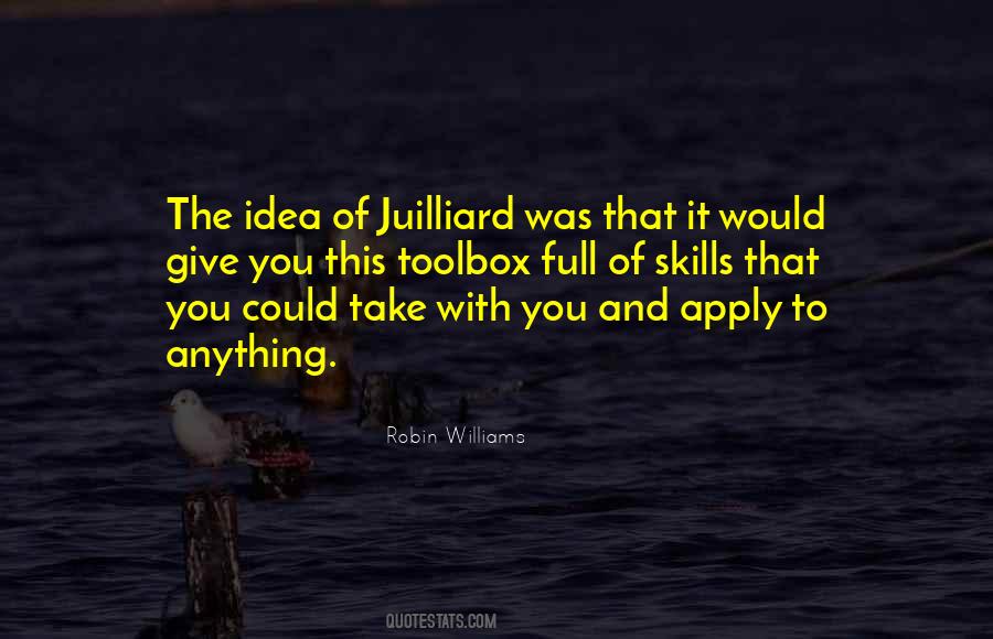 Quotes About Juilliard #728465