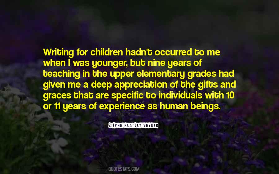 Quotes About Nine Years #944824