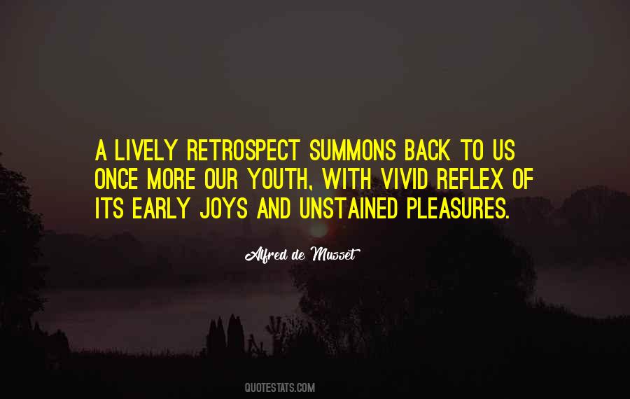 Quotes About Retrospect #1136451