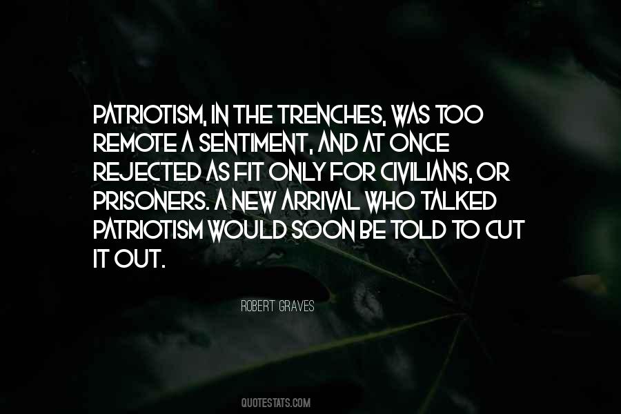 Quotes About Trenches #398761