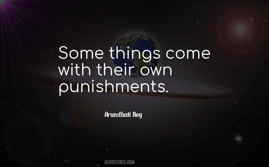 Quotes About Punishments #1168261
