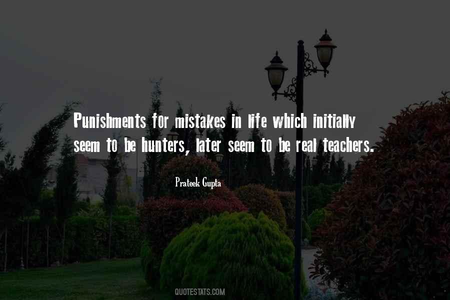 Quotes About Punishments #934097