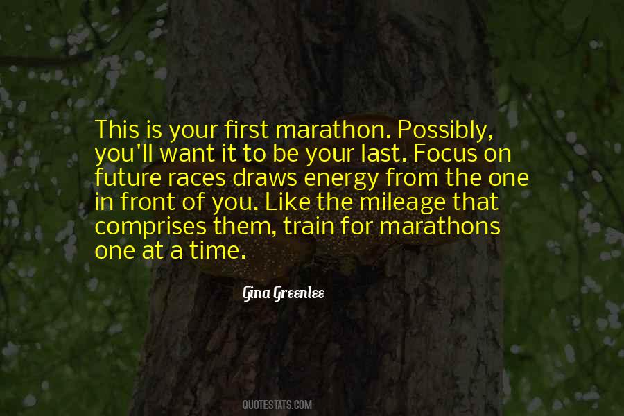 Quotes About Running Marathons #406844