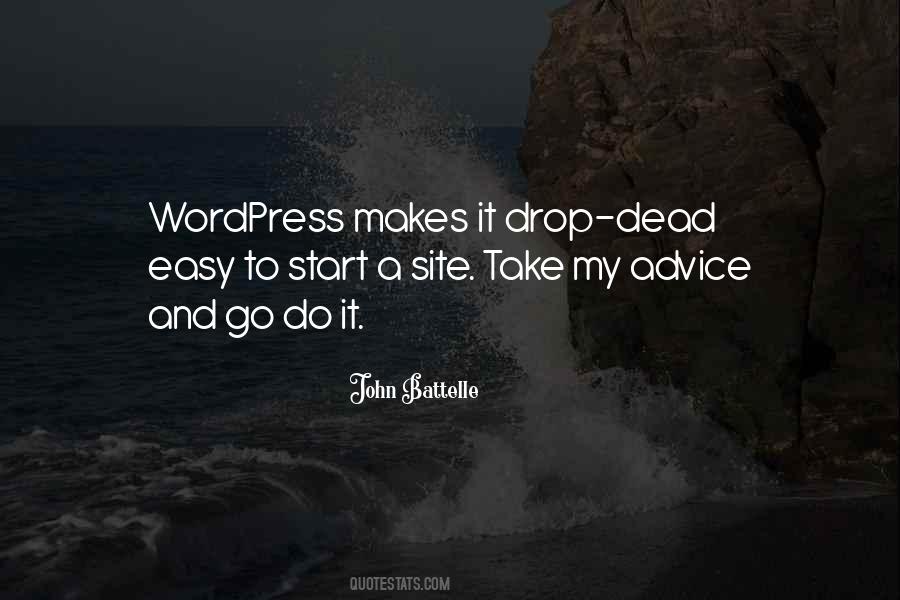 Quotes About Wordpress #959228