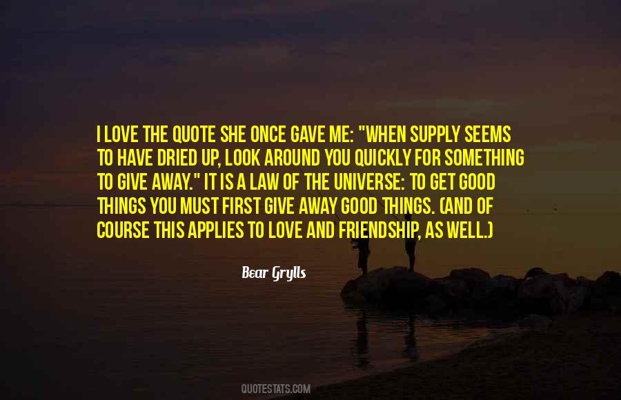 Law Of The Universe Quotes #1315136