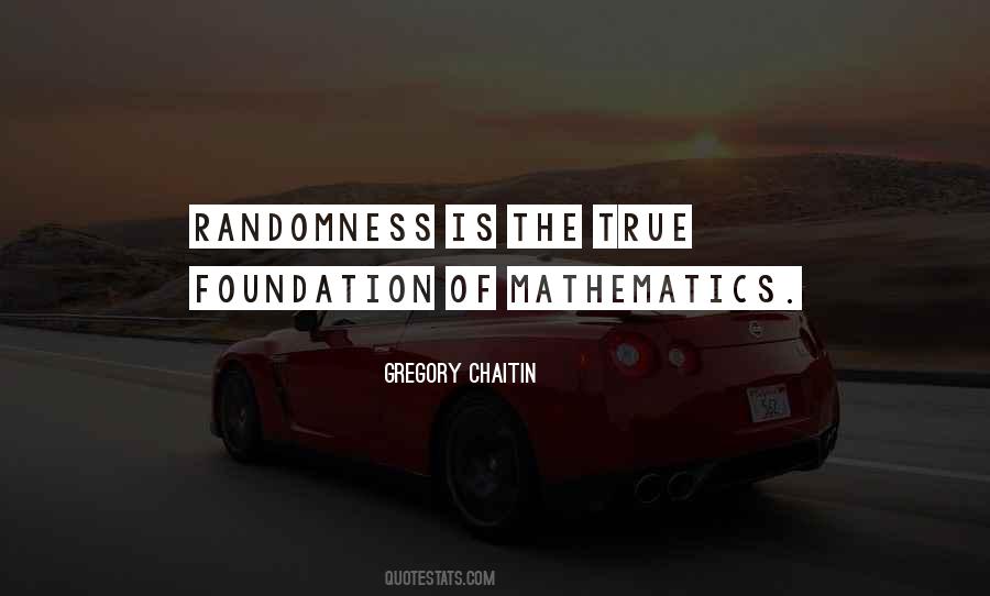 Quotes About Randomness #188541