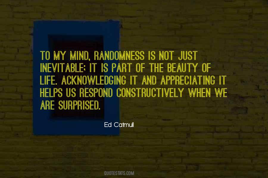 Quotes About Randomness #623476