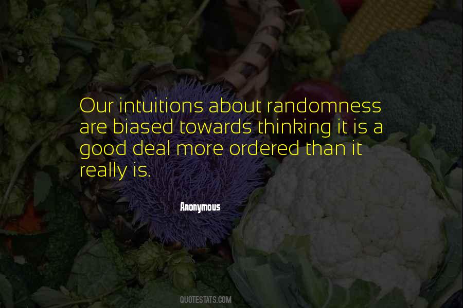 Quotes About Randomness #638272