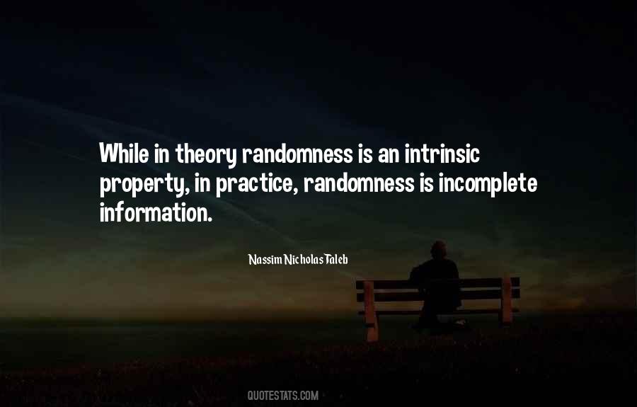 Quotes About Randomness #651855