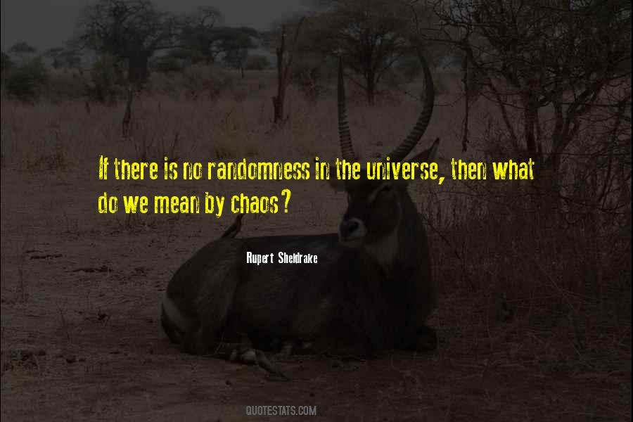 Quotes About Randomness #974834