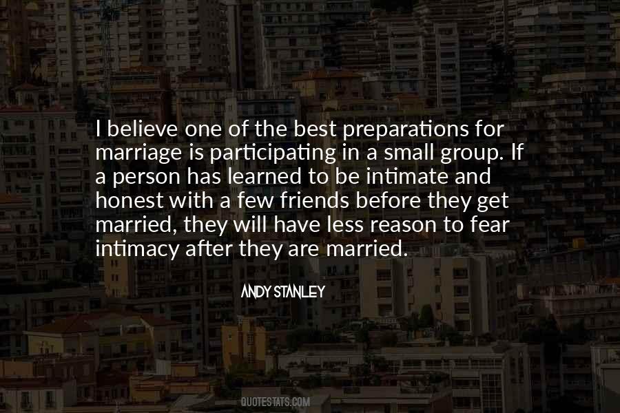 Quotes About Preparation For Marriage #1376565