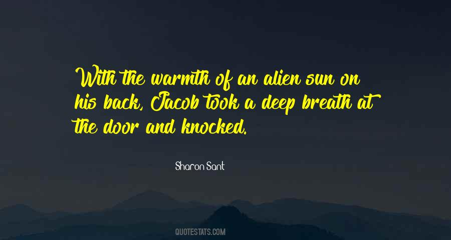 Quotes About Warmth Of The Sun #1073961