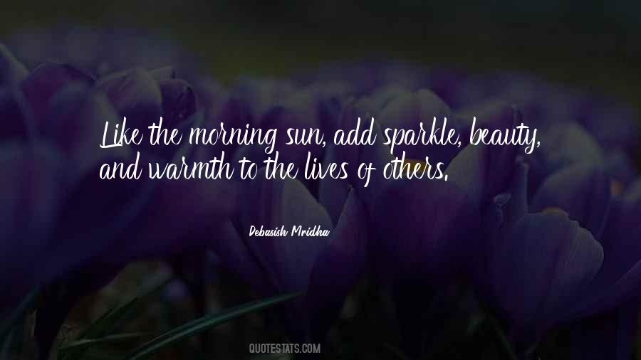 Quotes About Warmth Of The Sun #1472892