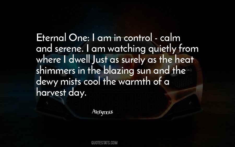 Quotes About Warmth Of The Sun #1514112
