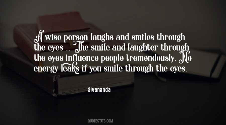 Quotes About Eyes And Smile #116201