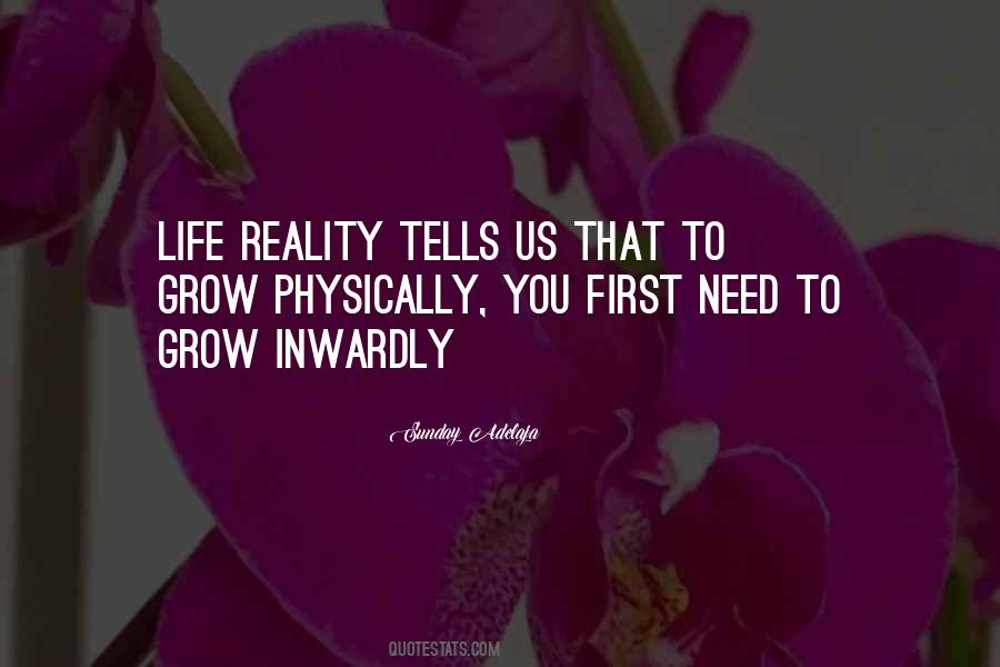 Life Reality Quotes #14023