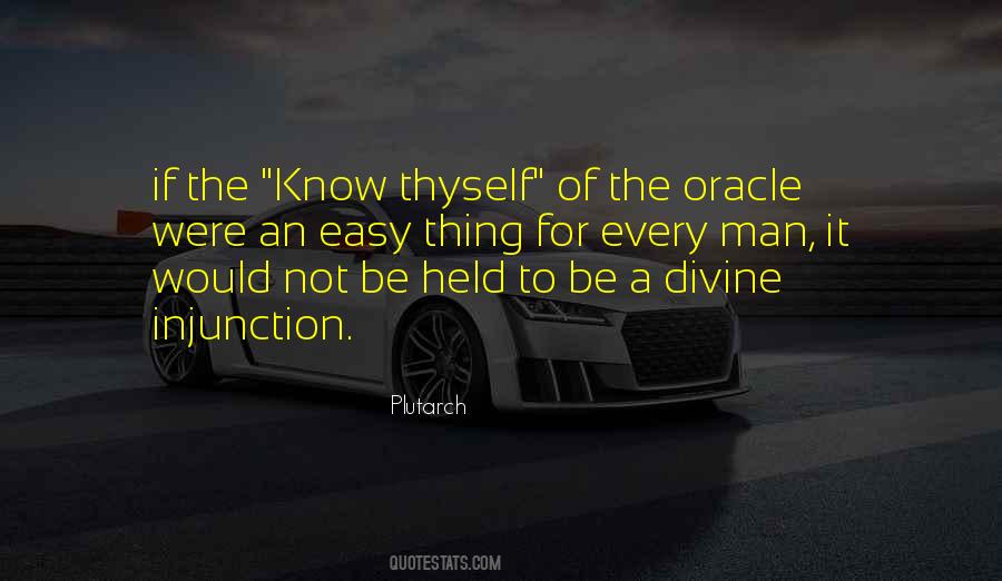 Quotes About Know Thyself #1337568