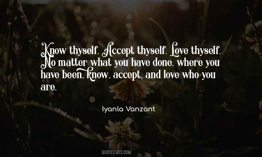 Quotes About Know Thyself #484027