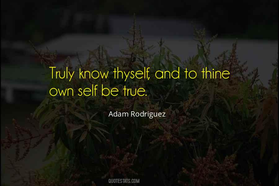 Quotes About Know Thyself #506550
