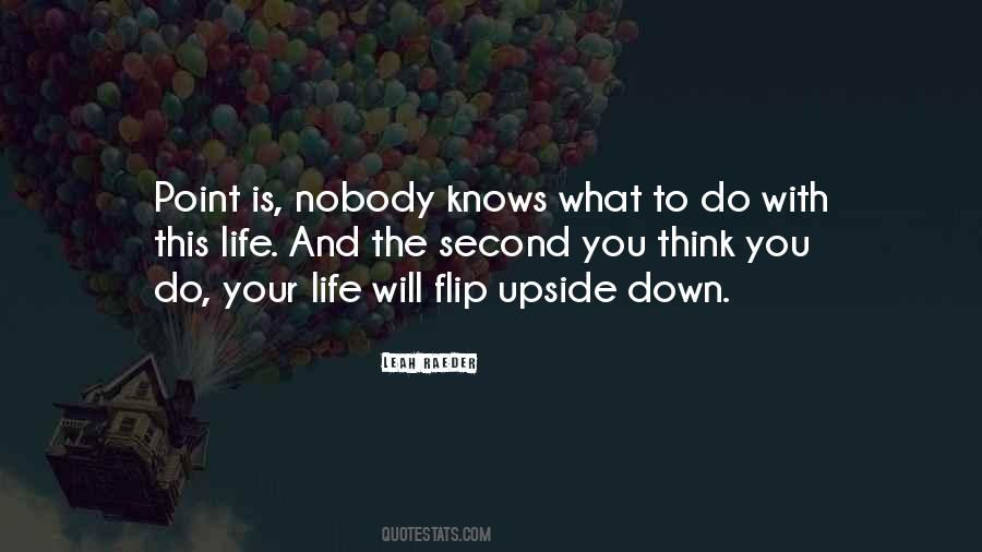 Quotes About Upside Down Life #654456