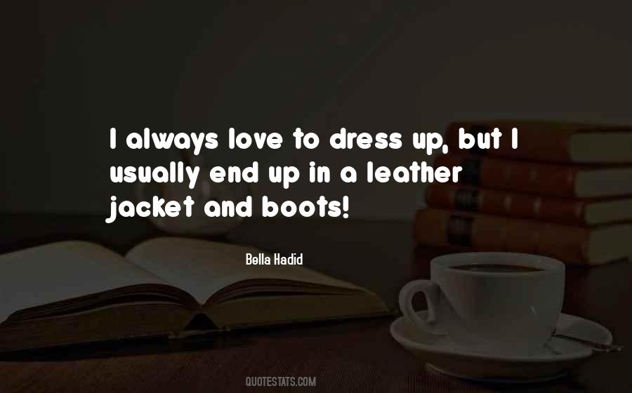 Quotes About A Leather Jacket #1394252