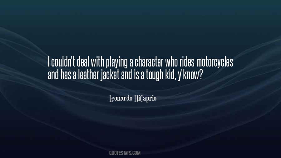 Quotes About A Leather Jacket #593690