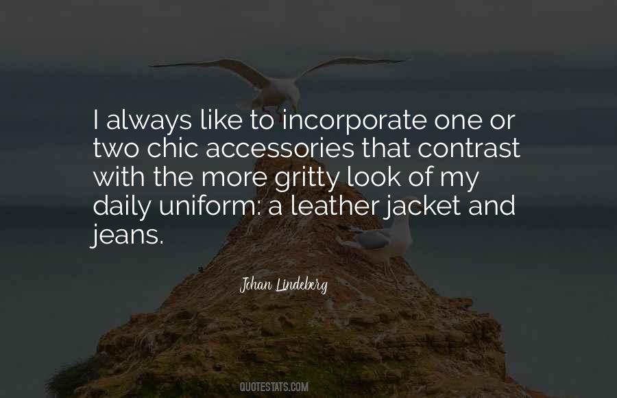 Quotes About A Leather Jacket #79180