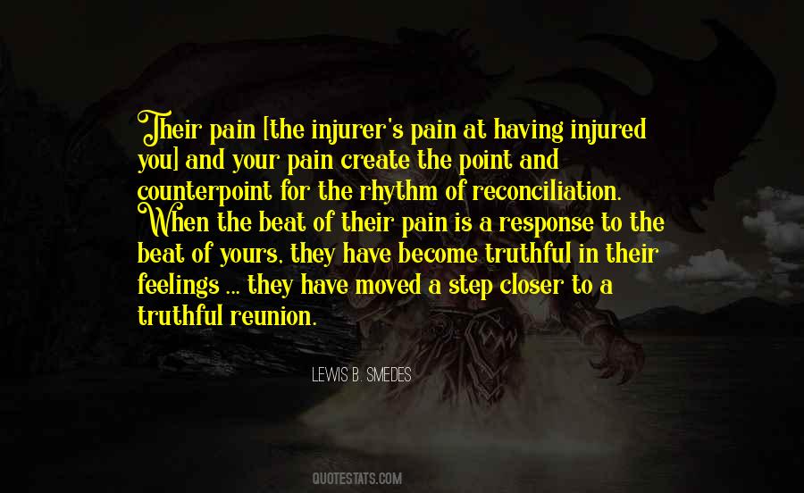 Feelings Of Pain Quotes #1645466