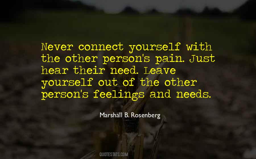 Feelings Of Pain Quotes #695478