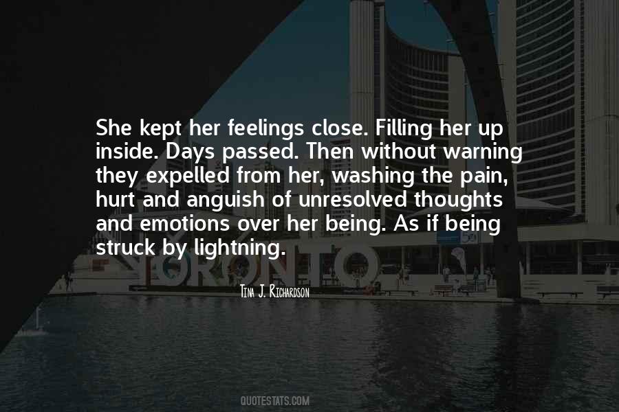 Feelings Of Pain Quotes #726449