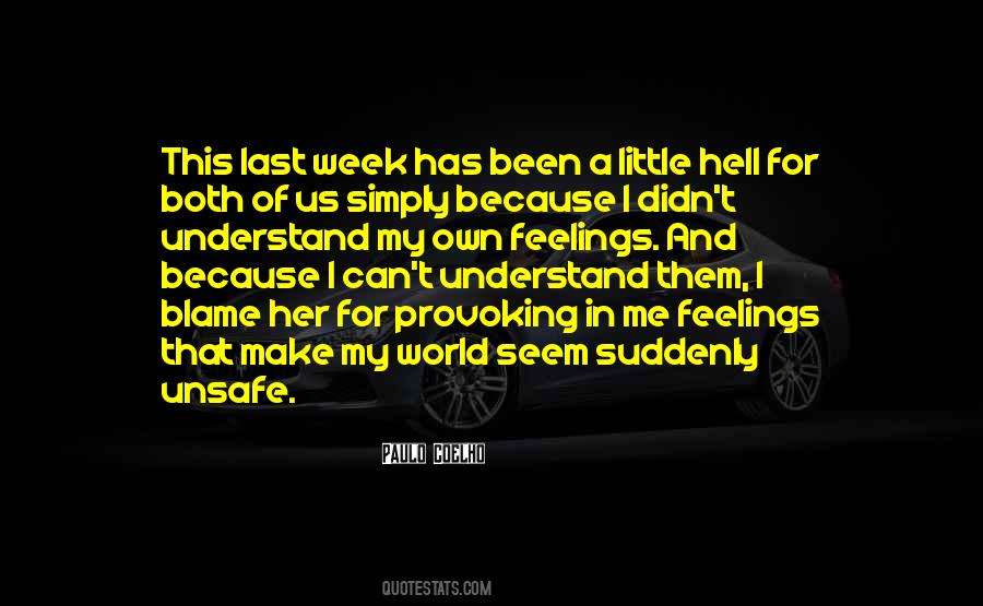Feelings Of Pain Quotes #843546