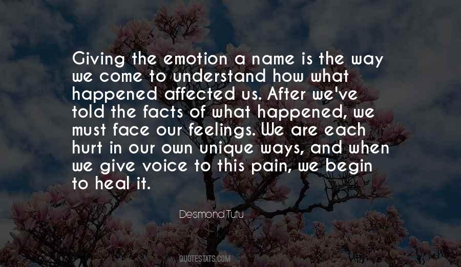 Feelings Of Pain Quotes #851939