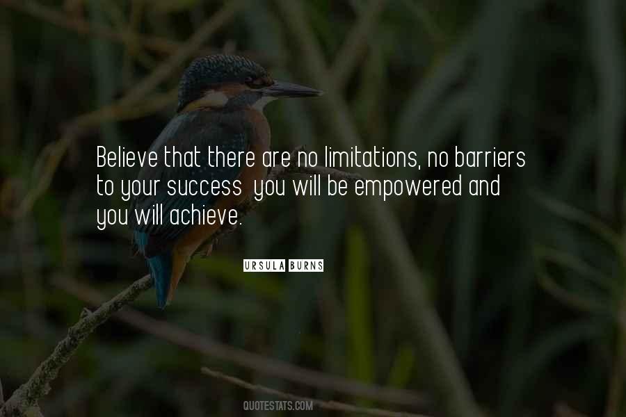 Quotes About No Limitations #766030