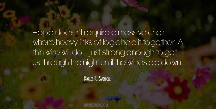 Quotes About Strong Enough #1348940