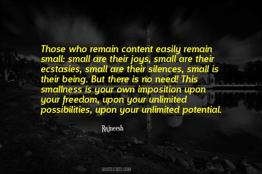 Quotes About Smallness #832607