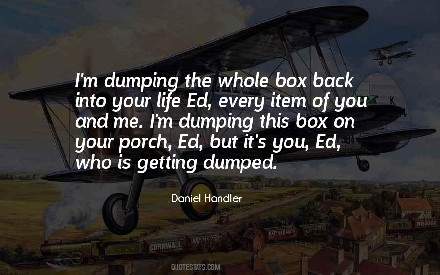 Quotes About Getting Dumped #901777